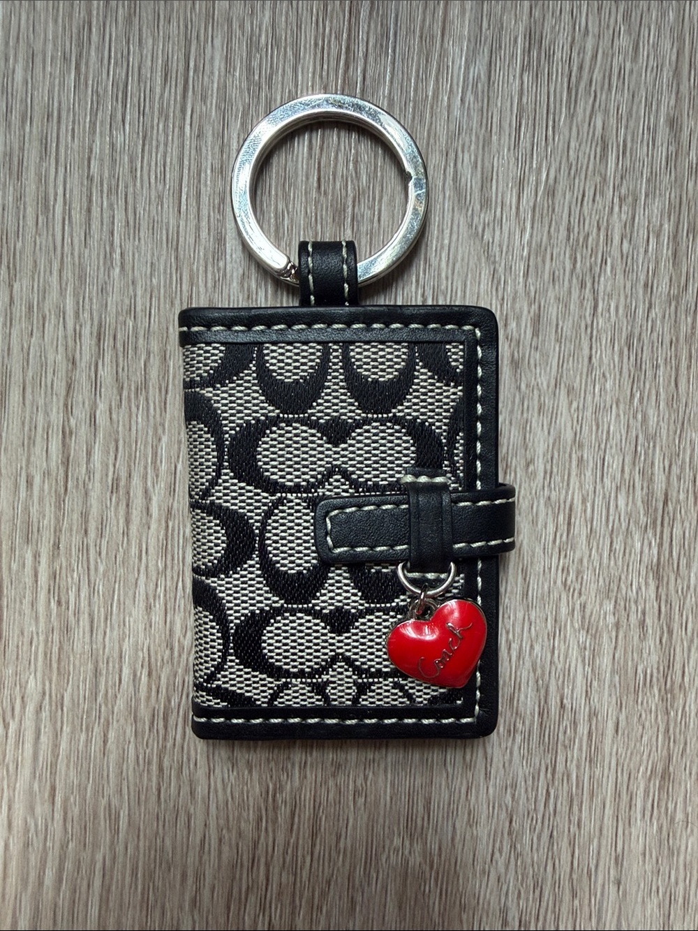 Coach Picture Frame Keychain